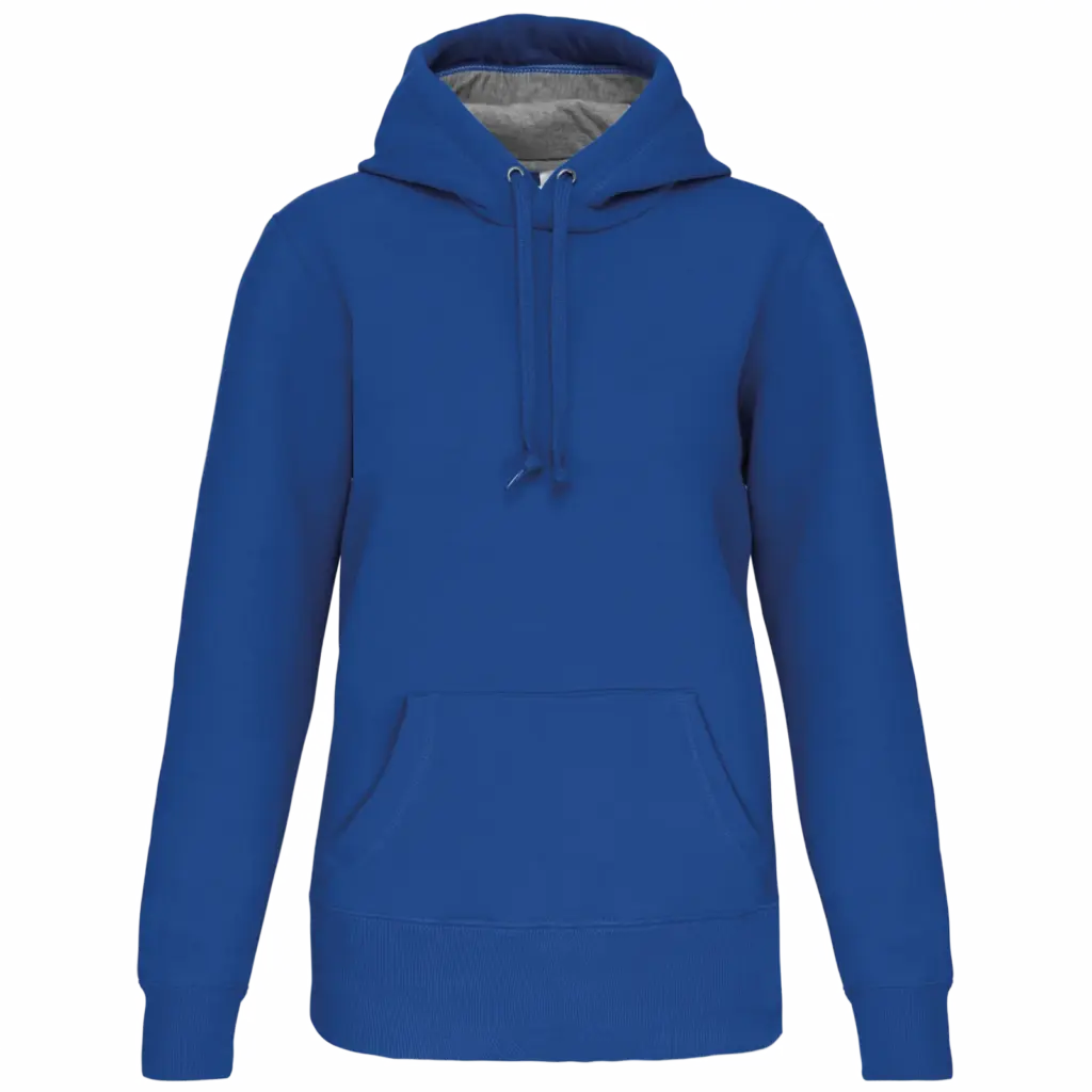 Sweater met capuchon, light royal blue — productfoto 28
