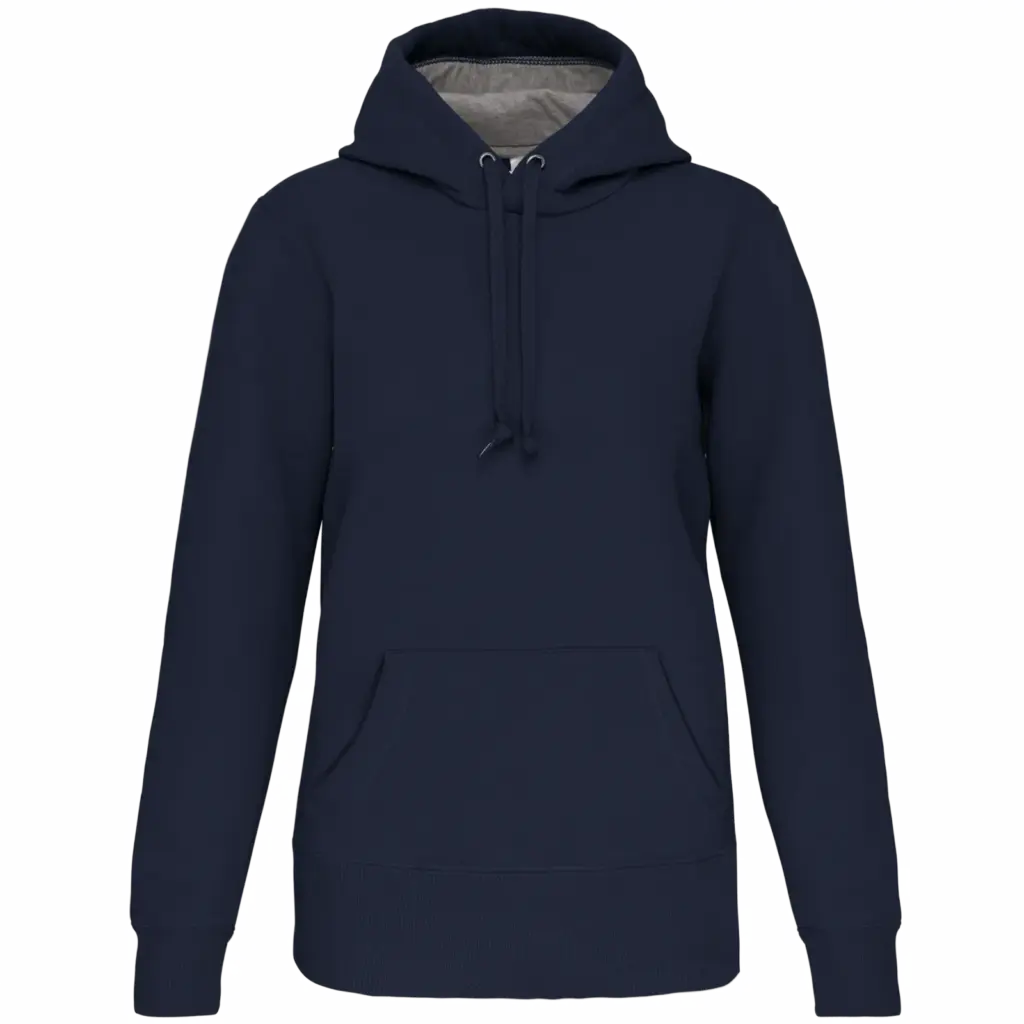Sweater met capuchon, navy — productfoto 31