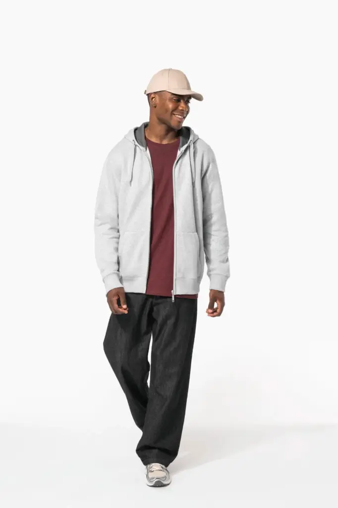K444-7_2026 - Hidalgo Sweatvest met capuchon — productfoto 12