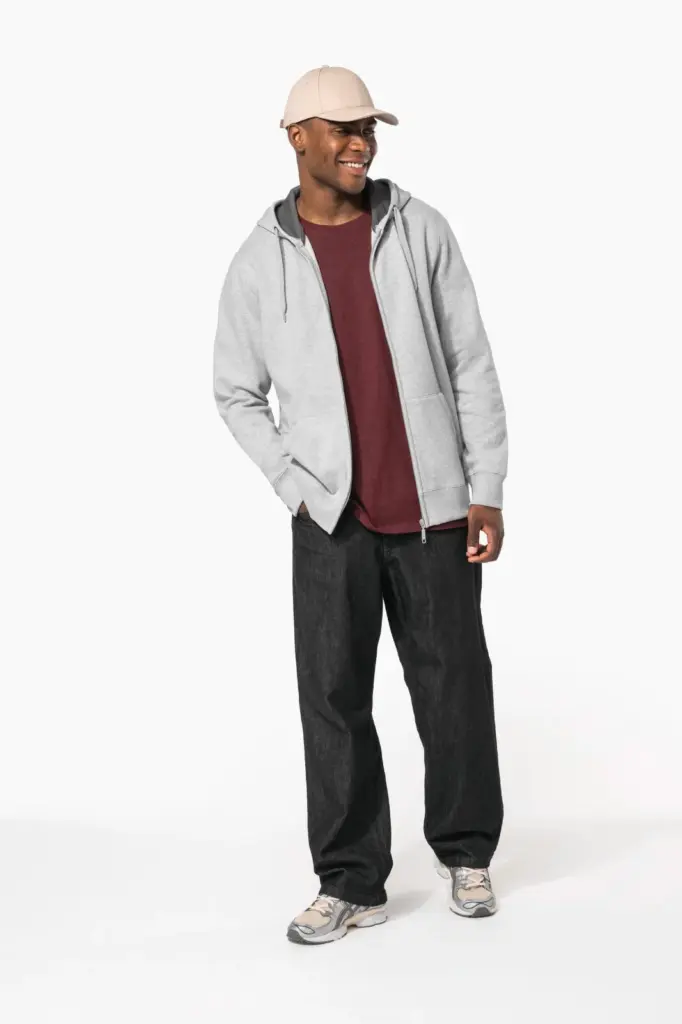 K444-8_2026 - Hidalgo Sweatvest met capuchon — productfoto 13