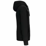 PS_K444-S_BLACK - Hidalgo Sweatvest met capuchon, black — productfoto 19