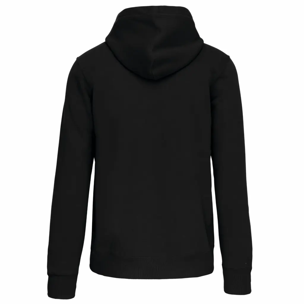 PS_K444-B_BLACK - Hidalgo Sweatvest met capuchon, black — productfoto 21