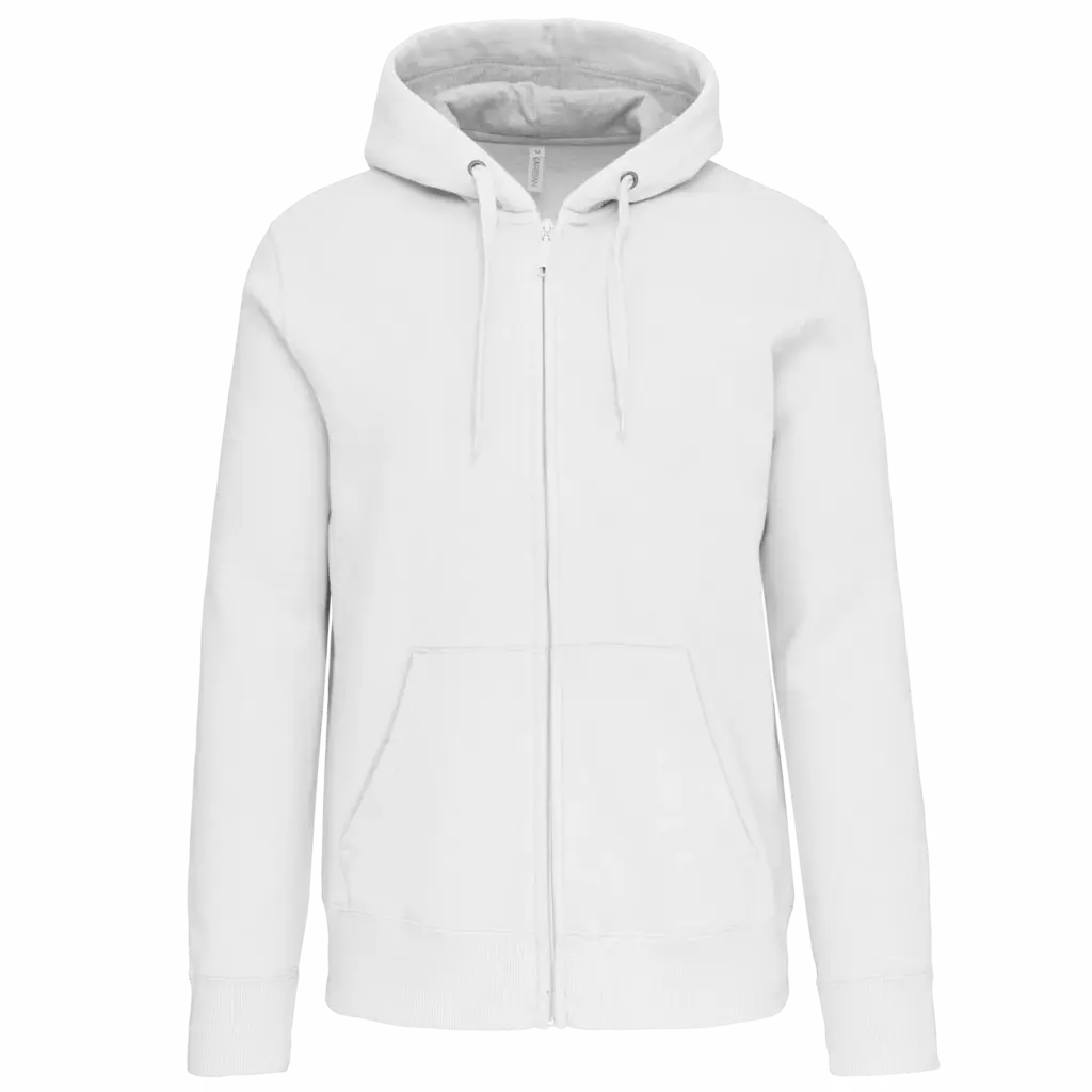PS_K444_WHITE - Hidalgo Sweatvest met capuchon, white — productfoto 41