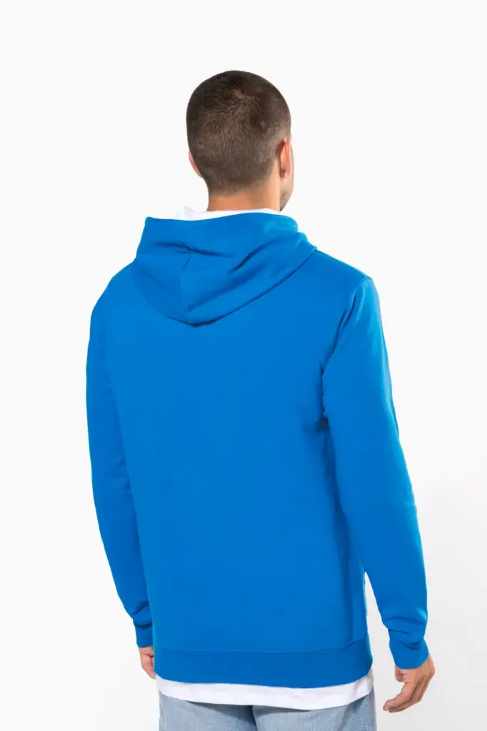 Sweater met contrasterende capuchon — productfoto 2