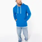 Sweater met contrasterende capuchon — productfoto 6