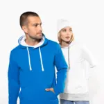 Sweater met contrasterende capuchon — productfoto 9