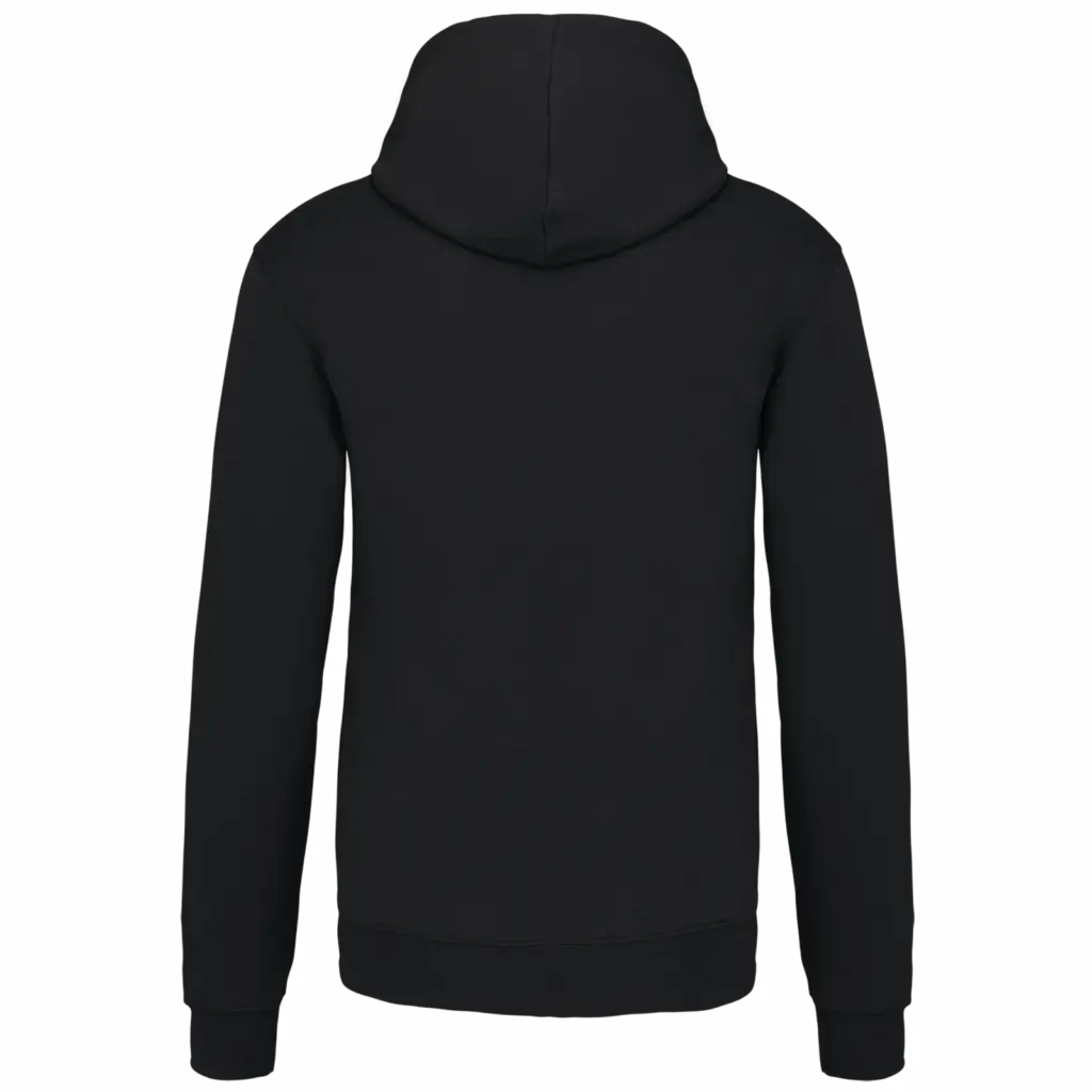 Sweater met contrasterende capuchon, black / red — productfoto 26