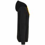 Sweater met contrasterende capuchon, black / yellow — productfoto 27