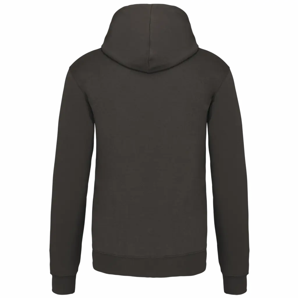 Sweater met contrasterende capuchon, dark grey / black — productfoto 32