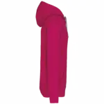 Sweater met contrasterende capuchon, fuchsia / fine grey — productfoto 33
