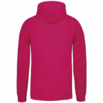 Sweater met contrasterende capuchon, fuchsia / fine grey — productfoto 35