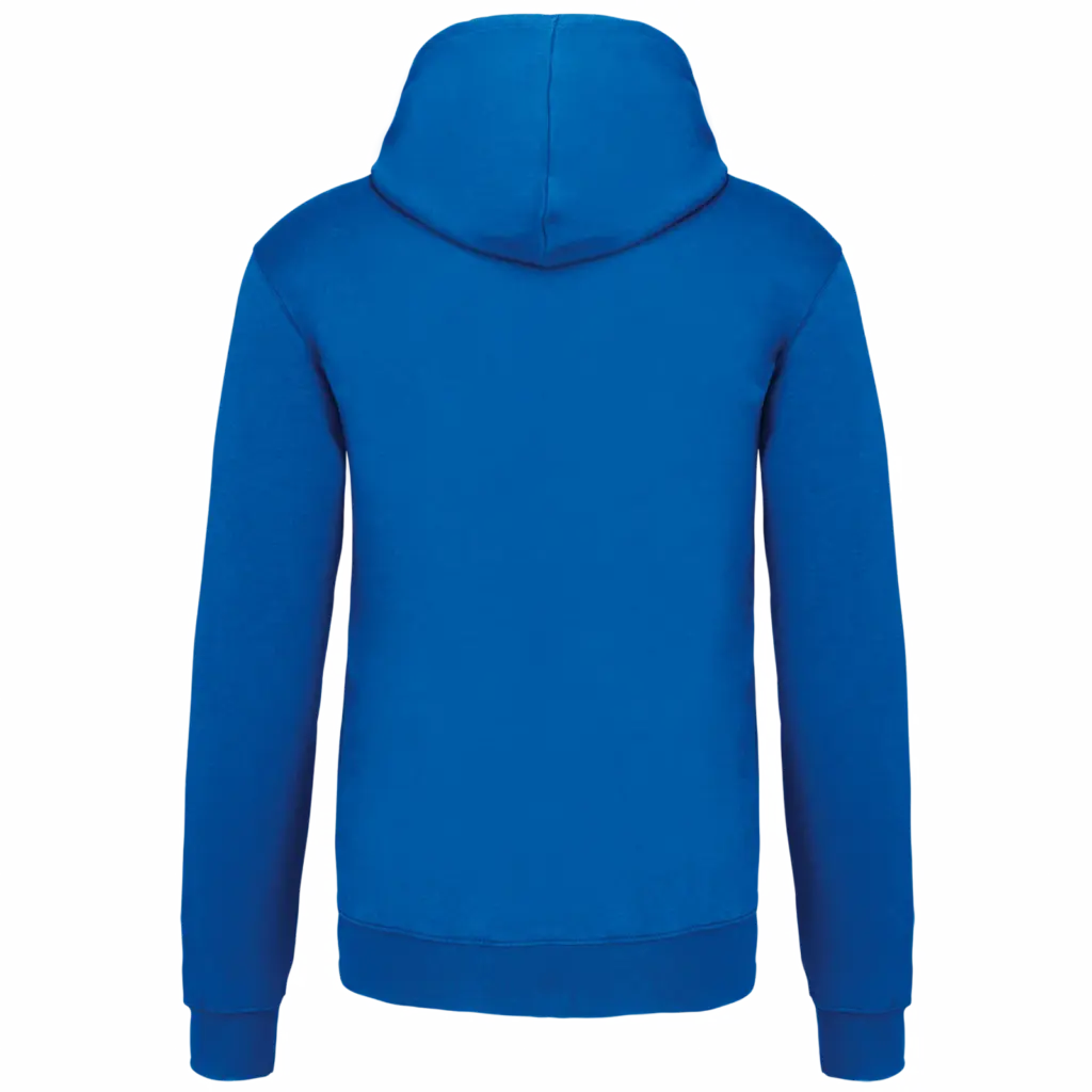 Sweater met contrasterende capuchon, light royal blue / white — productfoto 41