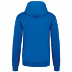Sweater met contrasterende capuchon, light royal blue / white — productfoto 41