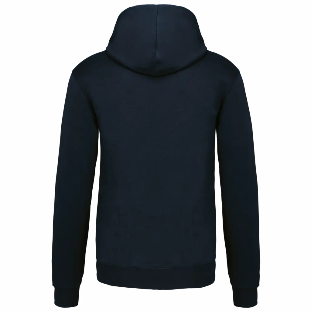 Sweater met contrasterende capuchon, navy / red — productfoto 50