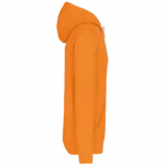 Sweater met contrasterende capuchon, orange / white — productfoto 51