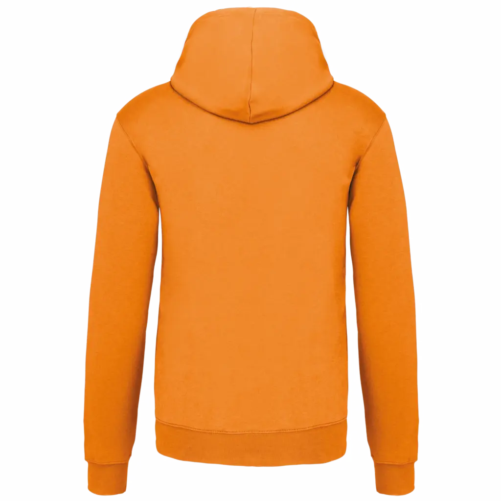 Sweater met contrasterende capuchon, orange / white — productfoto 53