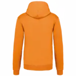 Sweater met contrasterende capuchon, orange / white — productfoto 53