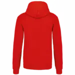 Sweater met contrasterende capuchon, red / white — productfoto 65