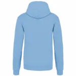 Sweater met contrasterende capuchon, sky blue / white — productfoto 68