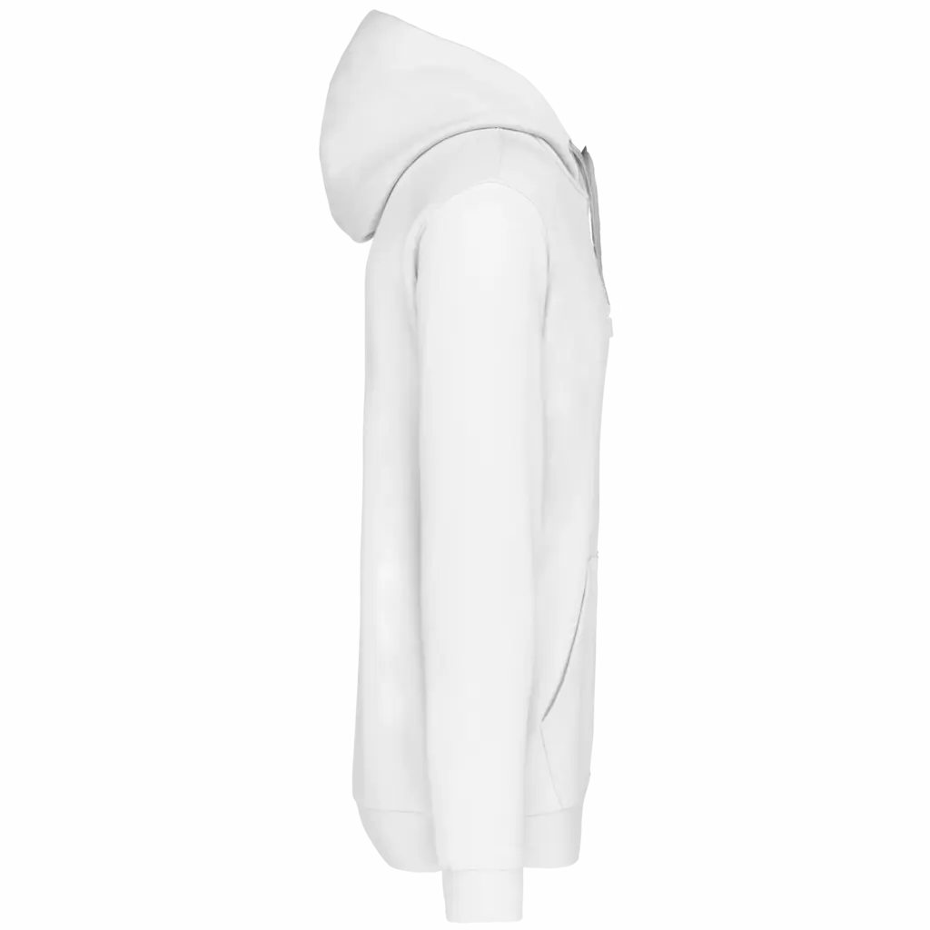 Sweater met contrasterende capuchon, white / fine grey — productfoto 72