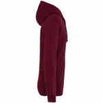 Sweater met contrasterende capuchon, wine / navy — productfoto 75