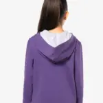 Kinder Sweater met gecontrasteerde capuchon — productfoto 3