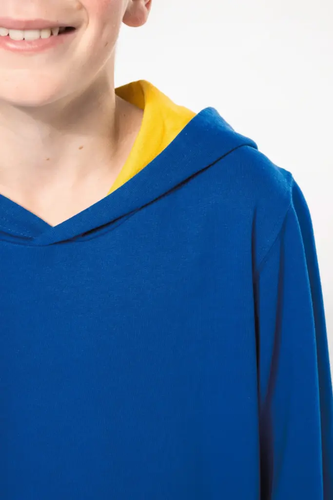 Kinder Sweater met gecontrasteerde capuchon — productfoto 6