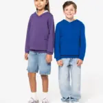 Kinder Sweater met gecontrasteerde capuchon — productfoto 9