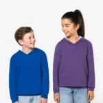 Kinder Sweater met gecontrasteerde capuchon — productfoto 10