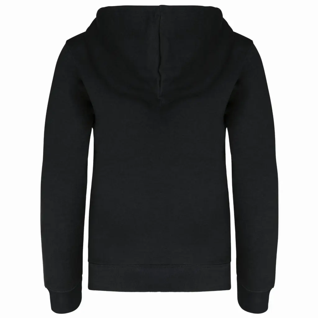 Kinder Sweater met gecontrasteerde capuchon, black / yellow — productfoto 21
