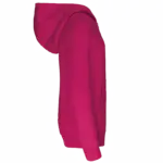 Kinder Sweater met gecontrasteerde capuchon, fuchsia / fine grey — productfoto 22
