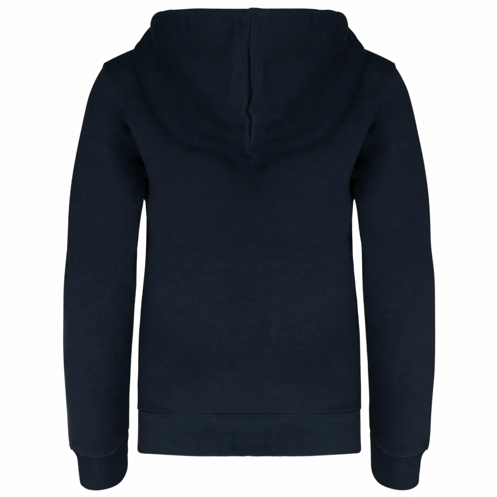 Kinder Sweater met gecontrasteerde capuchon, navy / fine grey — productfoto 36