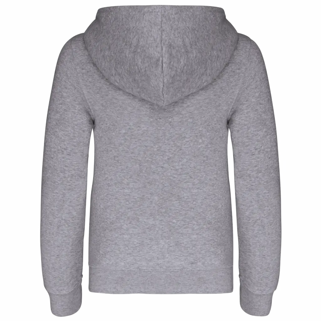 Kinder Sweater met gecontrasteerde capuchon, oxford grey / navy — productfoto 42