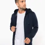 K454-8_2025 - Hidalgo-werbeartikel Hooded Sweater Met Rits — productfoto 8