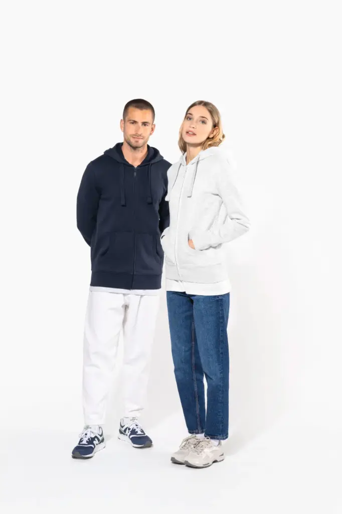 K454-K464-3_2025 - Hidalgo Hooded Sweater Met Rits — productfoto 11