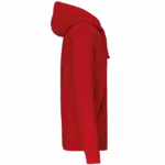 PS_K454-S_RED - Hidalgo-werbeartikel Hooded Sweater Met Rits — productfoto 34