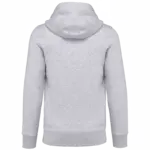 PS_K454-B_ASHHEATHER - Hidalgo-werbeartikel Hooded Sweater Met Rits, ash heather — productfoto 15