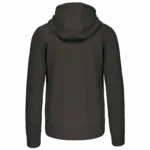 PS_K454-B_DARKGREY - Hidalgo-werbeartikel Hooded Sweater Met Rits, dark grey — productfoto 21