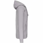 PS_K454-S_OXFORDGREY - Hidalgo-werbeartikel Hooded Sweater Met Rits, oxford grey — productfoto 31