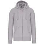 PS_K454_OXFORDGREY - Hidalgo-werbeartikel Hooded Sweater Met Rits, oxford grey — productfoto 32