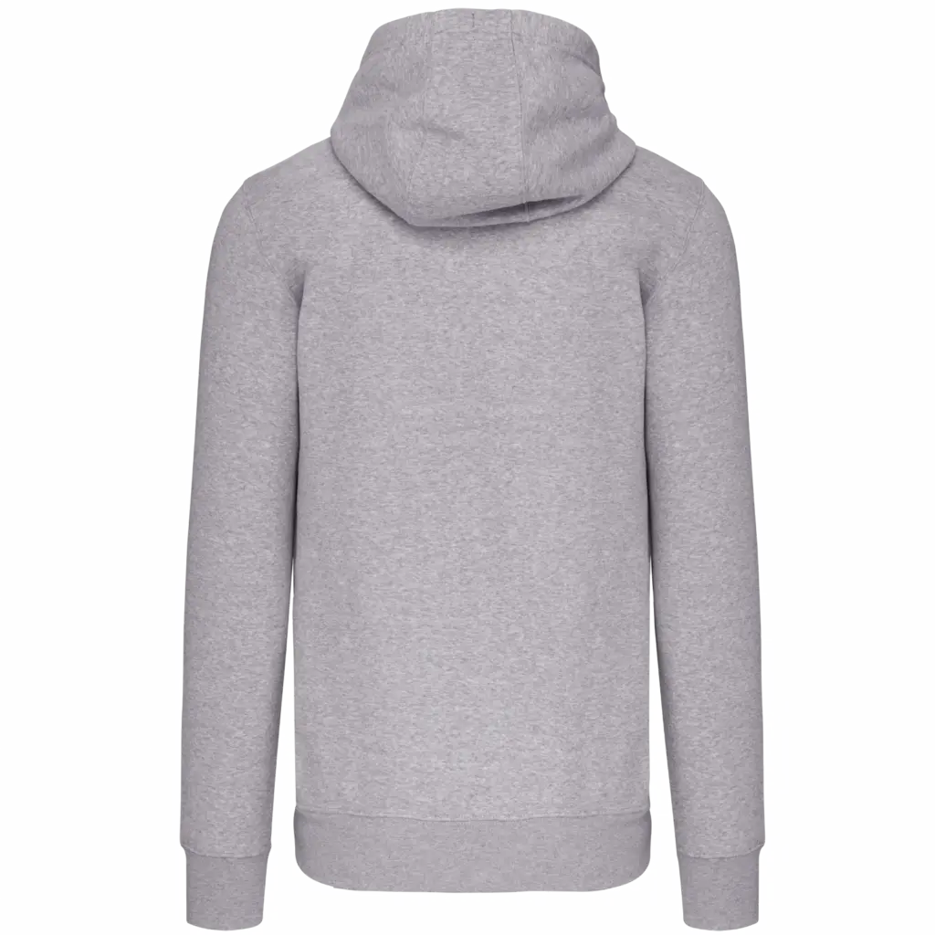 PS_K454-B_OXFORDGREY - Hidalgo-werbeartikel Hooded Sweater Met Rits, oxford grey — productfoto 33