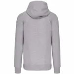 PS_K454-B_OXFORDGREY - Hidalgo-werbeartikel Hooded Sweater Met Rits, oxford grey — productfoto 33