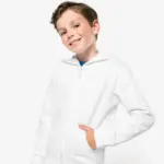 Kinder sweatvest met capuchon