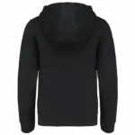 Kinder sweatvest met capuchon, black — productfoto 11