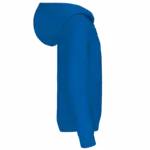 Kinder sweatvest met capuchon, light royal blue — productfoto 12