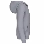 Kinder sweatvest met capuchon, oxford grey — productfoto 18