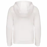 Kinder sweatvest met capuchon, white — productfoto 26