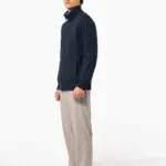 K456-7_2026 - Hidalgo-werbeartikel Herensweater met rits — productfoto 6