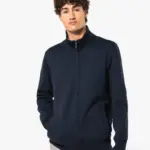 K456-8_2026 - Hidalgo-werbeartikel Herensweater met rits — productfoto 7