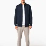 K456-9_2026 - Hidalgo-werbeartikel Herensweater met rits — productfoto 12